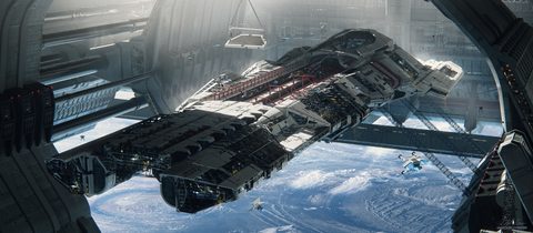 Scifi Science Fiction Spaceship