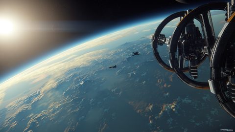 Scifi Science Fiction Spaceship