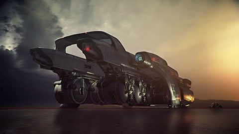Scifi Science Fiction Spaceship