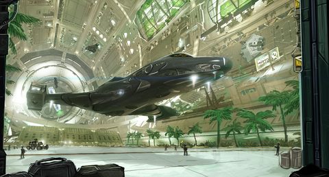 Scifi Science Fiction Spaceship