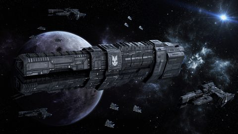 Scifi Science Fiction Spaceship