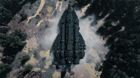 Scifi Science Fiction Spaceship