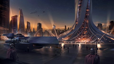 Scifi Science Fiction Spaceship