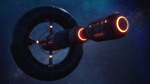 Scifi Science Fiction Spaceship