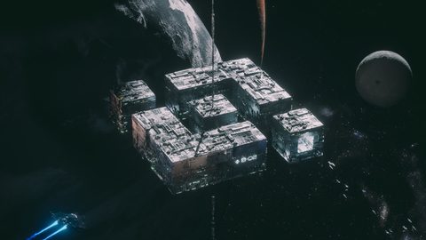 Scifi Science Fiction Spaceship