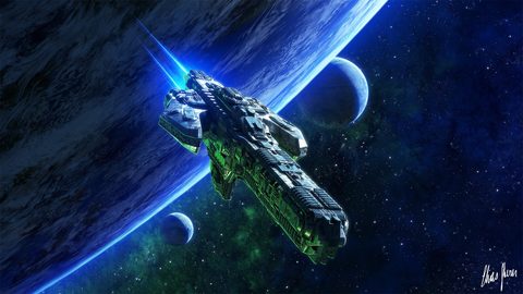 Scifi Science Fiction Spaceship