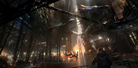 Scifi Science Fiction Spaceship