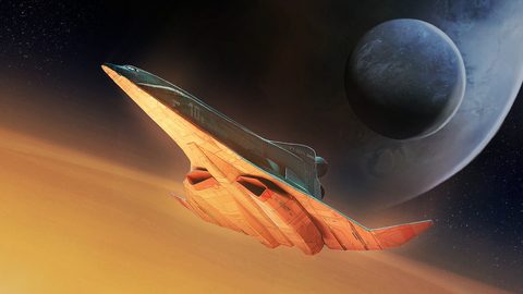 Scifi Science Fiction Spaceship