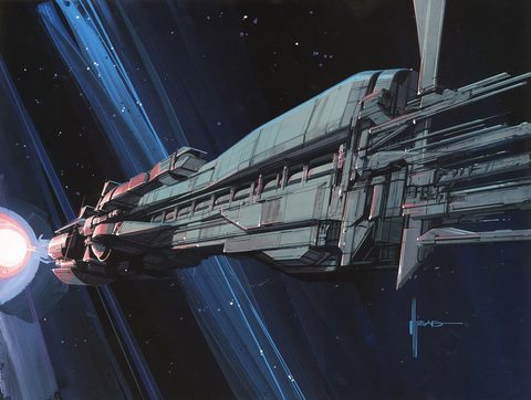 Scifi Science Fiction Spaceship