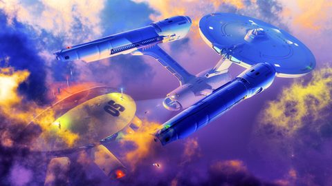 Scifi Science Fiction Spaceship