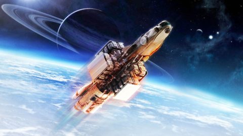 Scifi Science Fiction Spaceship