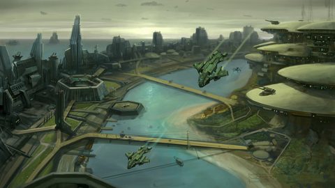 Scifi Science Fiction Spaceship