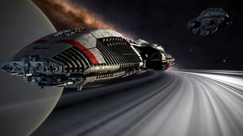 Scifi Science Fiction Spaceship