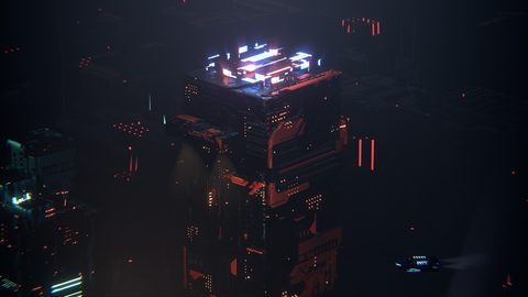 Scifi Science Fiction Spaceship