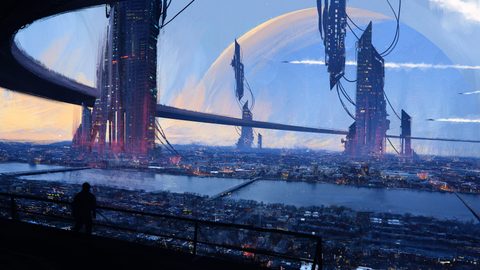Scifi Science Fiction Spaceship