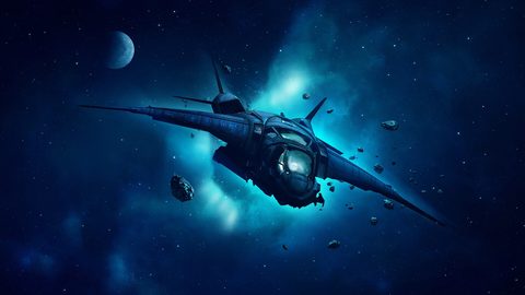 Scifi Science Fiction Spaceship