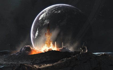 Scifi Science Fiction Spaceship