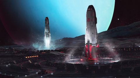 Scifi Science Fiction Spaceship