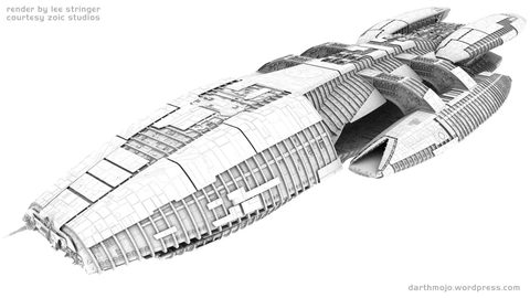 Scifi Science Fiction Spaceship
