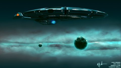 Scifi Science Fiction Spaceship