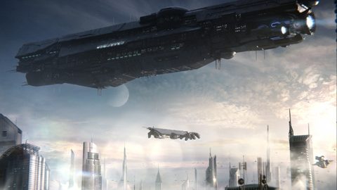 Scifi Science Fiction Spaceship