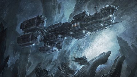 Scifi Science Fiction Spaceship
