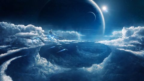 Scifi Science Fiction Spaceship