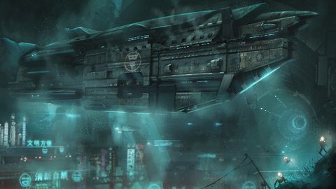 Scifi Science Fiction Spaceship