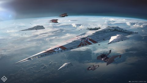 Scifi Science Fiction Spaceship