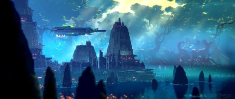 Scifi Science Fiction Spaceship