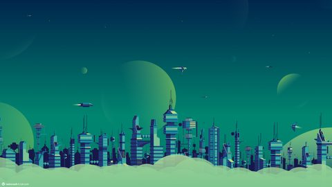 Scifi Science Fiction Spaceship