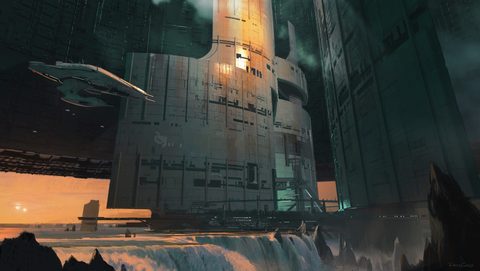 Scifi Science Fiction Spaceship
