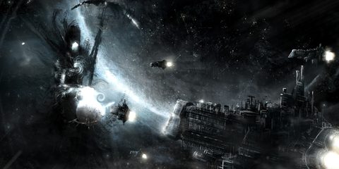 Scifi Science Fiction Spaceship