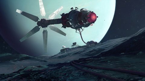 Scifi Science Fiction Spaceship