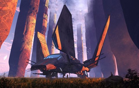 Scifi Science Fiction Spaceship