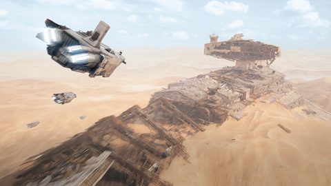 Scifi Science Fiction Spaceship