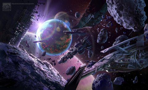 Scifi Science Fiction Spaceship