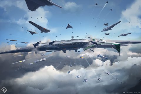 Scifi Science Fiction Spaceship
