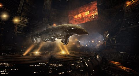 Scifi Science Fiction Spaceship