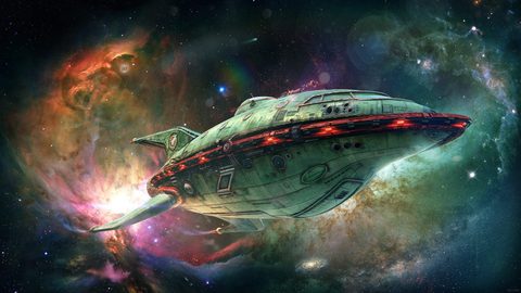 Scifi Science Fiction Spaceship