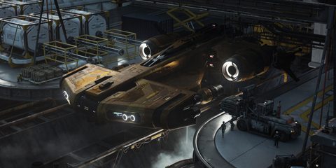 Scifi Science Fiction Spaceship