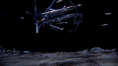 Scifi Science Fiction Spaceship