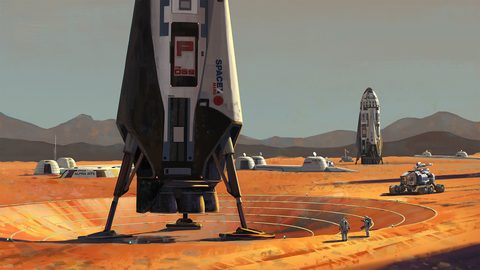 Scifi Science Fiction Spaceship