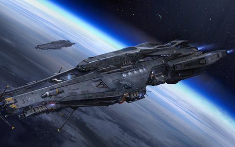 Scifi Science Fiction Spaceship