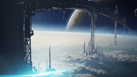 Scifi Science Fiction Spaceship