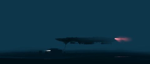 Scifi Science Fiction Spaceship