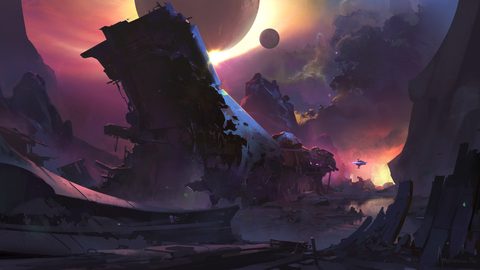 Scifi Science Fiction Spaceship