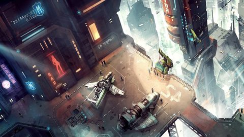 Scifi Science Fiction Spaceship