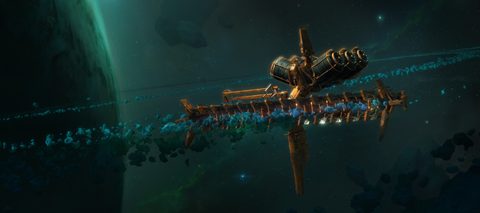 Scifi Science Fiction Spaceship