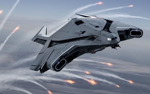 Scifi Science Fiction Spaceship